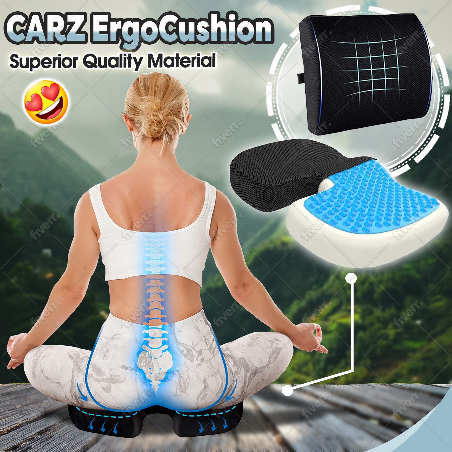 CARZ ErgoCushion