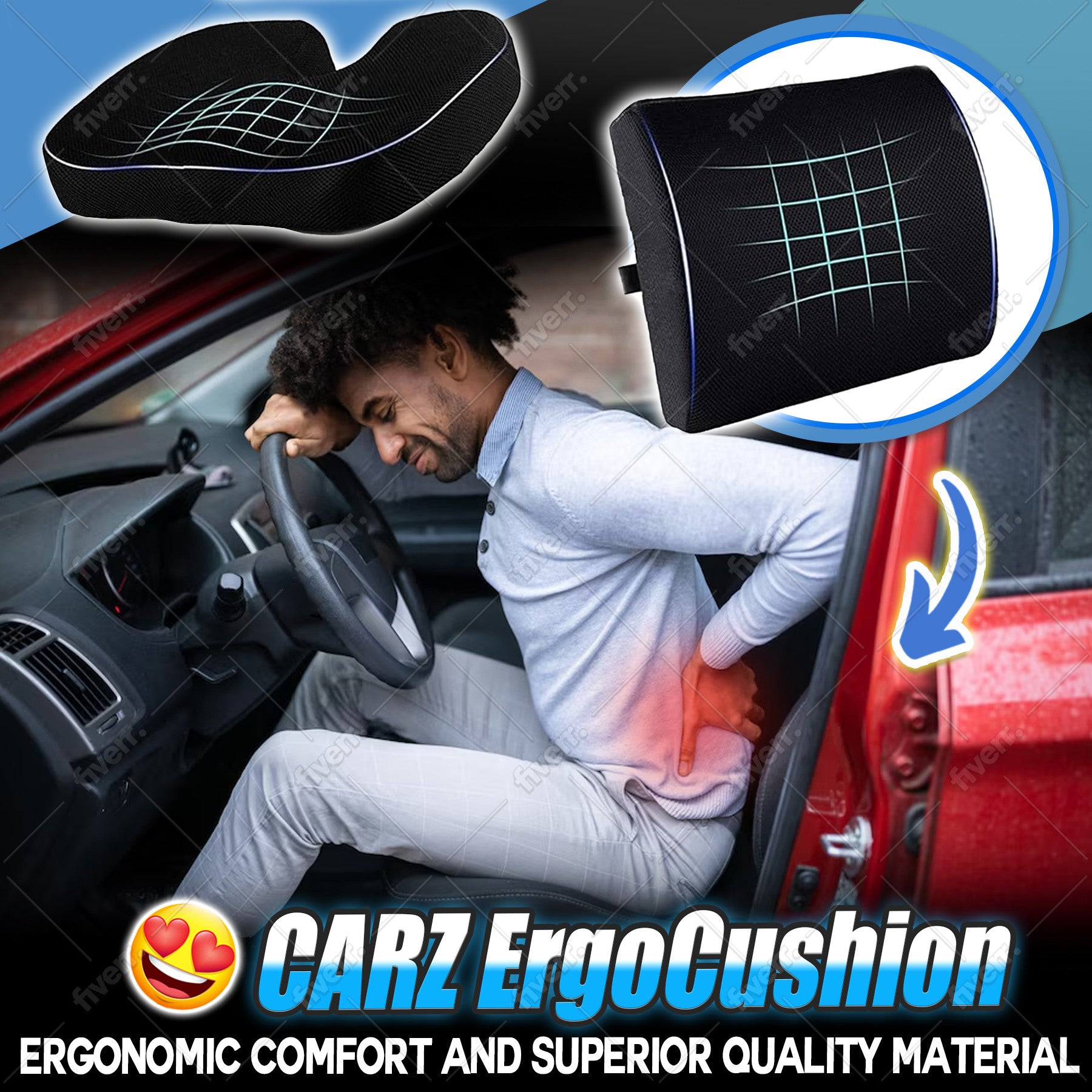 CARZ ErgoCushion